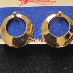 Gold Hoop Earrings